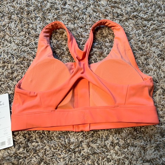 Athleta Ultimate Zip Front Bra A-C cup - Picture 3 of 5